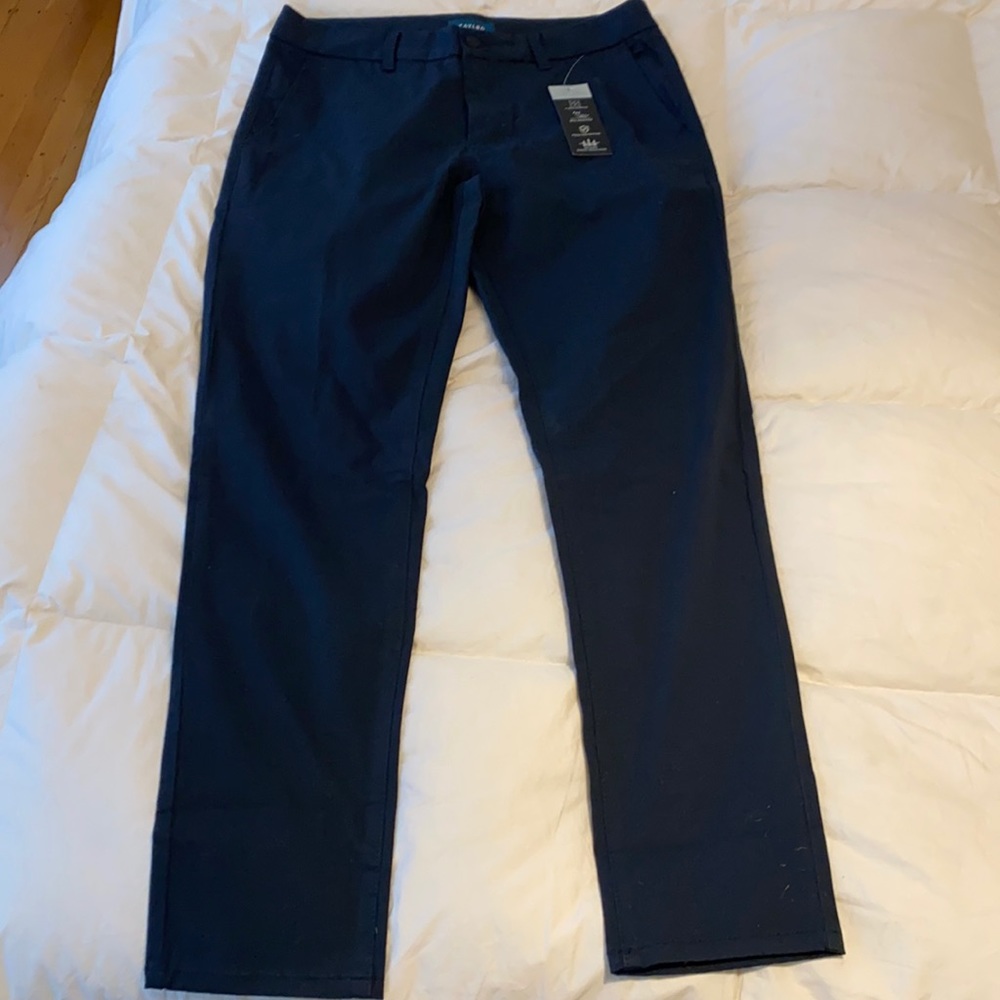 TAYLRD Tech Chino Pants (32x30) - Taylrd Fit - midnight navy - new with tags